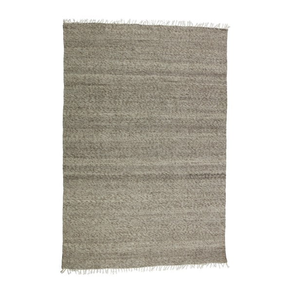Hnedý vlnený koberec De Eekhoorn Fields, 240 × 170 cm