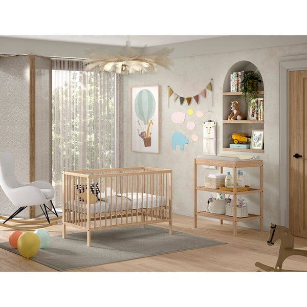 Súprava detského nábytku z bukového dreva 2 ks Dino – Vipack-image-1