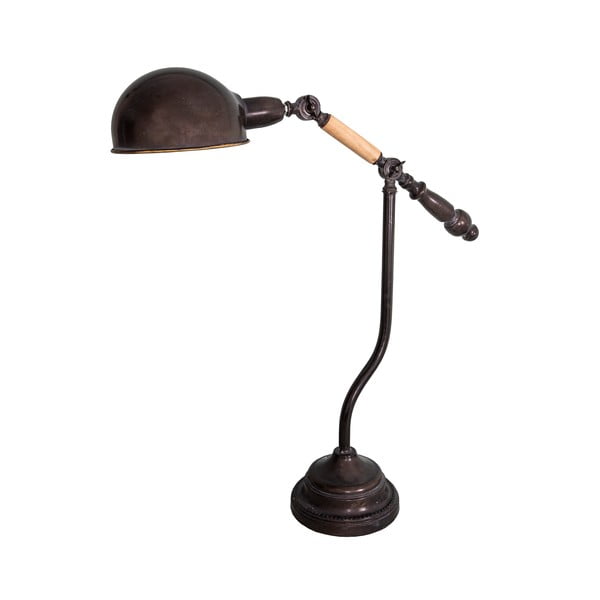 Hnedá stolová lampa (výška 67 cm) – Antic Line