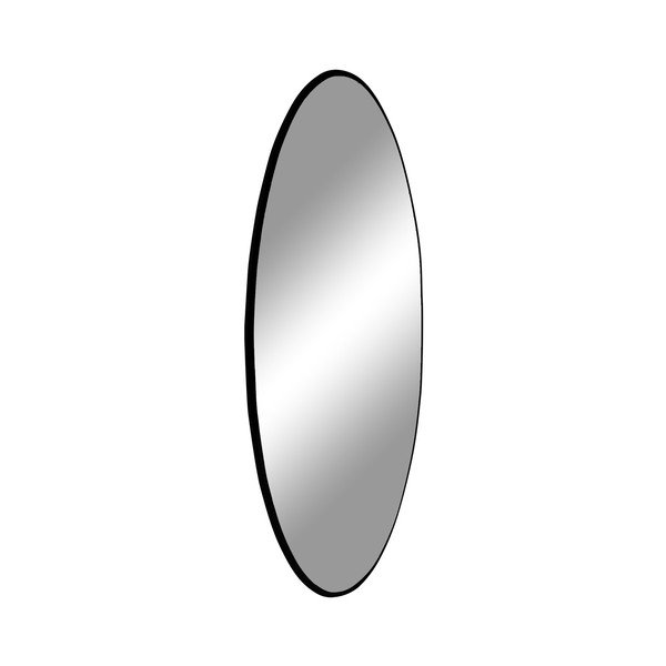 Okrúhle nástenné zrkadlo s čiernym rámom House Nordic Jersey, ø 60 cm-image-1