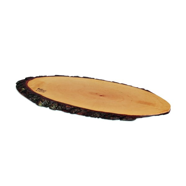 Servírovací lopárik z jaseňového dreva Bosca Bark Board Ash, 42,5 x 17,5 cm