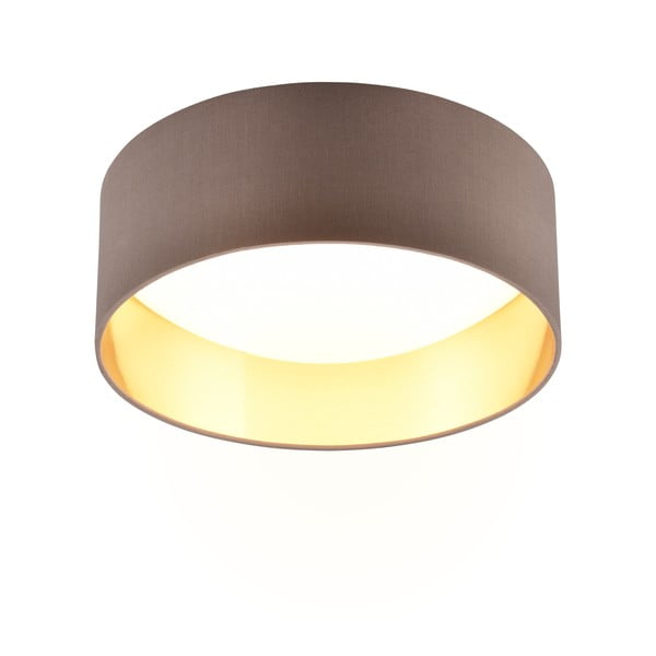 Svetlohnedé LED stropné svietidlo ø 30 cm Locarno – Reality-image-1