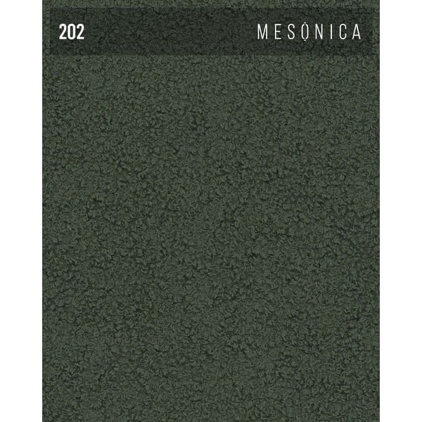 Zelený taburet z textílie bouclé Feiro – MESONICA-image-3