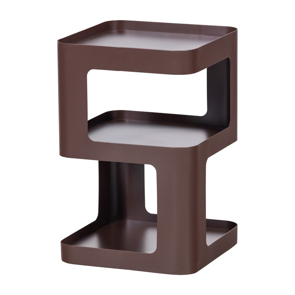 Kovový odkladací stolík 35x35 cm Riv – WOOOD