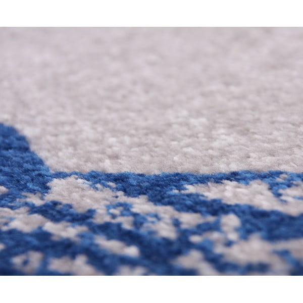 Detský modrý koberec Nattiot Lucero, 80 × 150 cm-image-1