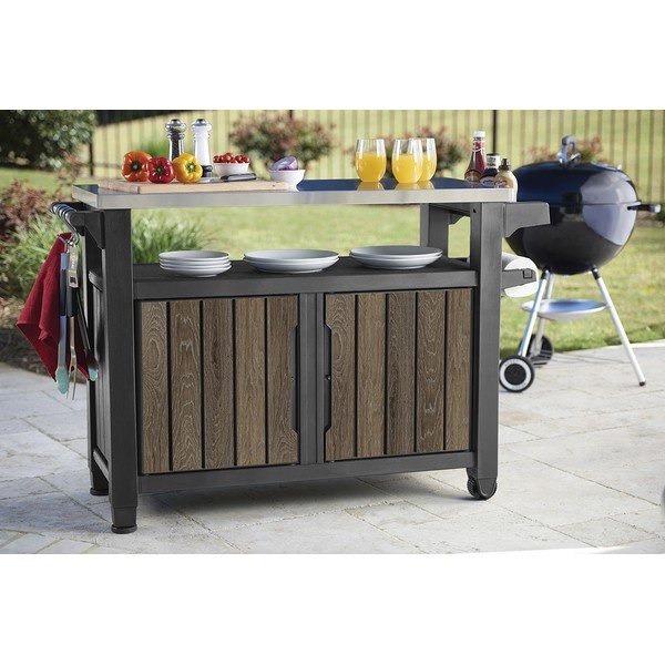 Záhradný barový stolík 134x52 cm Deco – Keter-image-3