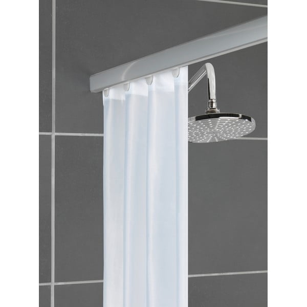 Tyč na sprchový záves v lesklo striebornej farbe 75 - 125 cm Era – Wenko-image-4