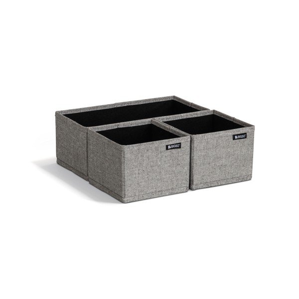 Látkové organizéry do zásuvky v súprave 3 ks Soft Storage – Bigso-image-4