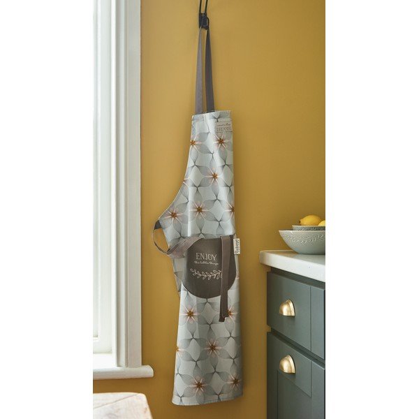 Modrá bavlnená zástera Cooksmart ® Purity-image-1