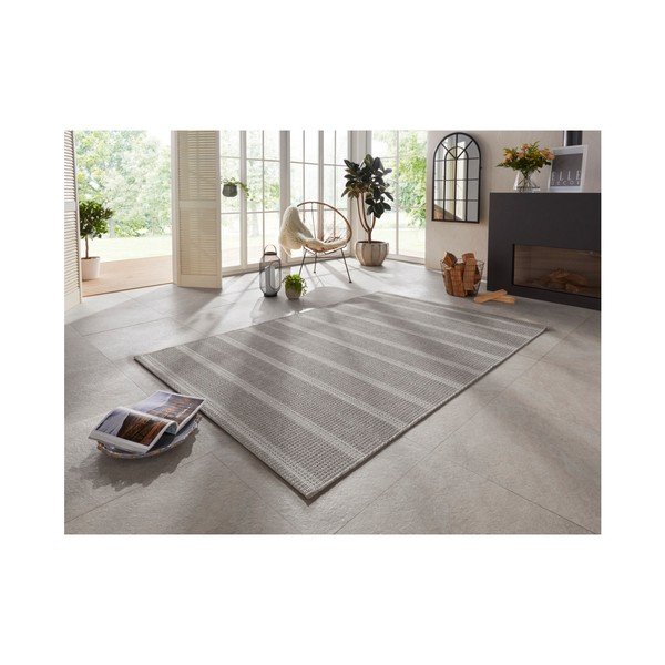 Sivý koberec vhodný aj do exteriéru Elle Decoration Brave Laon, 160 × 230 cm-image-1