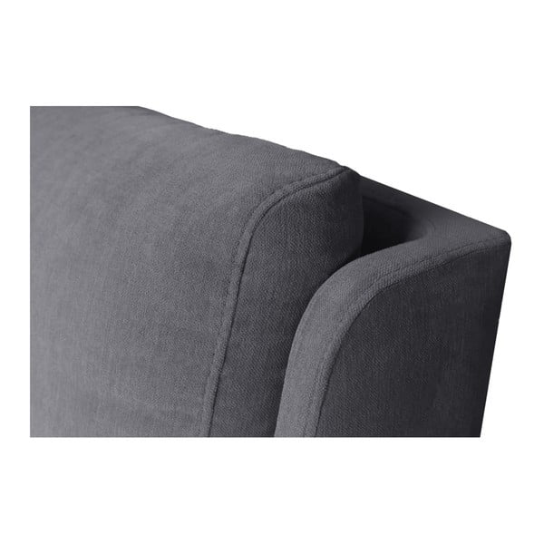 Sivá dvojlôžková posteľ Mazzini Beds Vicky, 160 x 200 cm-image-4