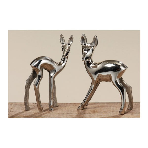 Sada 2 dekoratívnych sošiek Boltze Bambi