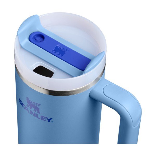 Modrá termoska so slamkou z nehrdzavejúcej ocele 890 ml Quencher H2.O FlowState™ Tumbler Blue Sky – Stanley-image-1