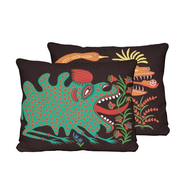 Obojstranná obliečka na vankúš Madre Selva Hut, 50 × 35 cm-image-2