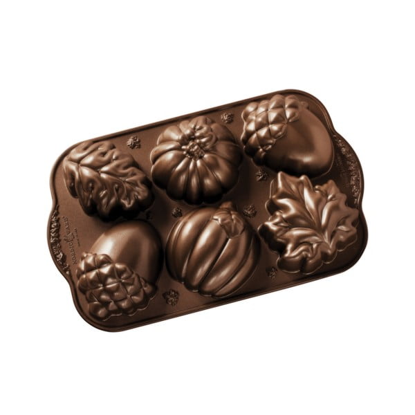 Forma na 6 minibáboviek Nordic Ware Autumn Sweets, 0,7 l