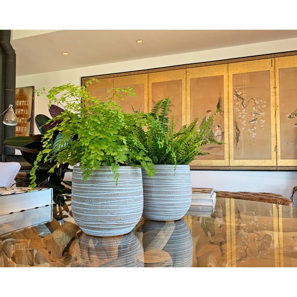 Keramický ručne vyrobený kvetináč ø 16 cm Dóris – Artevasi-image-3