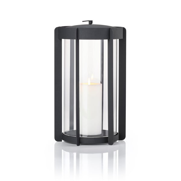 Čierny LED lampáš na USB (výška 35 cm) Firefly – Zone-image-2