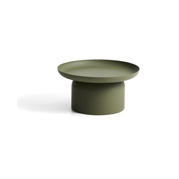 Kovový okrúhly záhradný stolík ø 70 cm Arcola – Kave Home