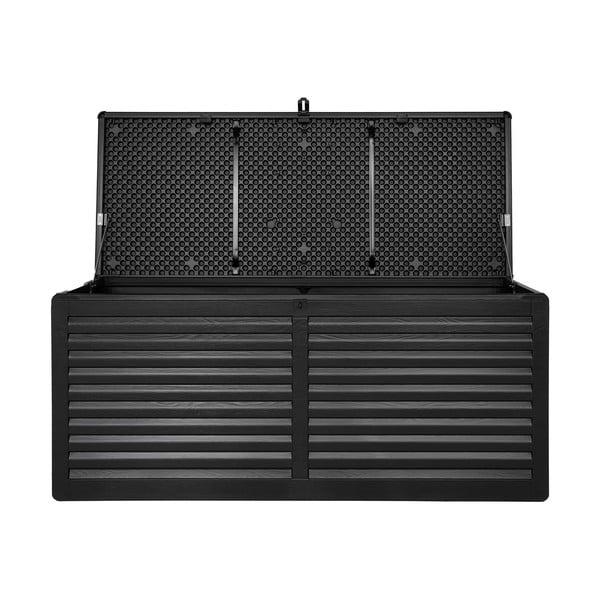 Čierny záhradný úložný box Dubrovnik – House Nordic-image-1