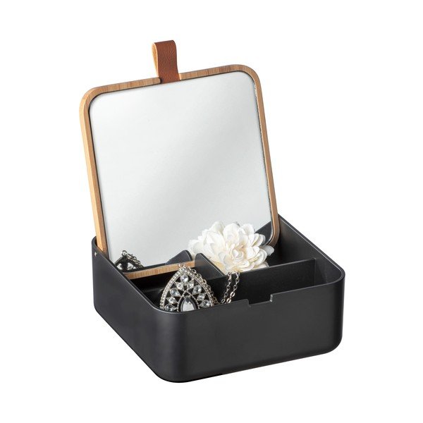 Čierny organizér so zrkadlom Wenko Bovisa-image-2