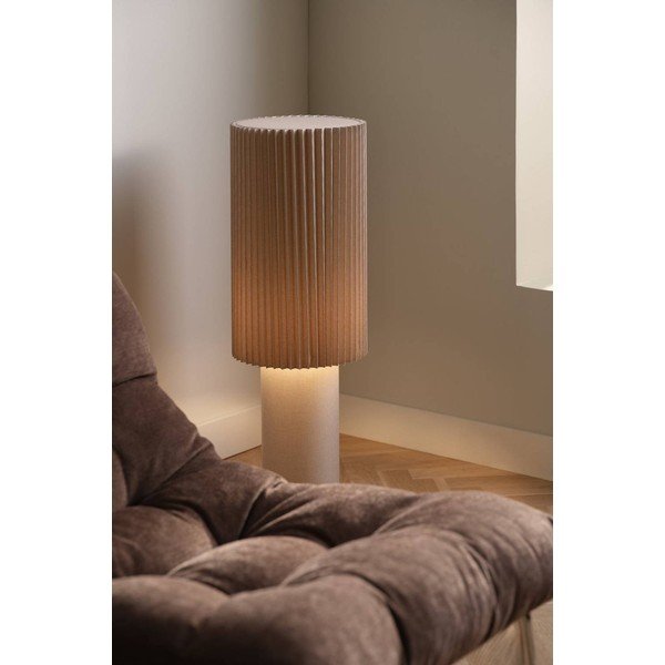Béžová látková stojacia lampa (výška  80 cm) Harriet – Jotex-image-1