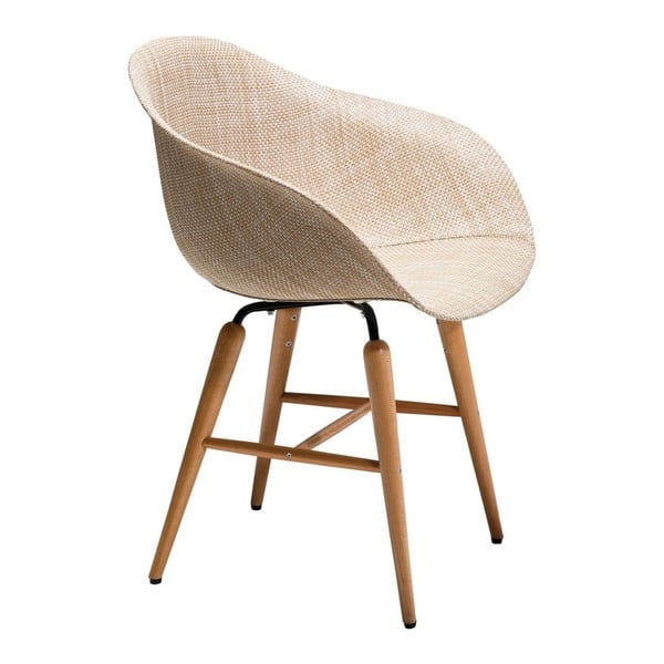 Hnedá jedálenská stolička Kare Design Armlehe Forum