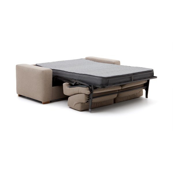 Béžová rozkladacia pohovka 244 cm Anley – Kave Home-image-3