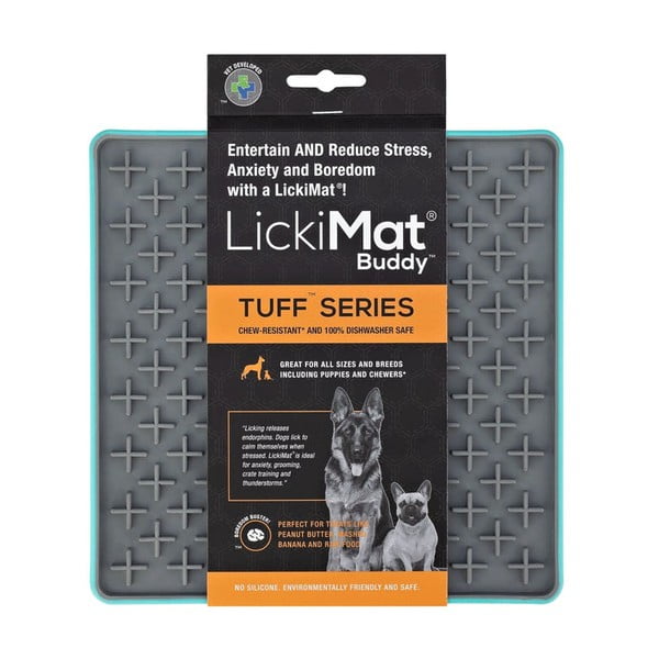Lízacia podložka Buddy Tuff Turquoise – LickiMat