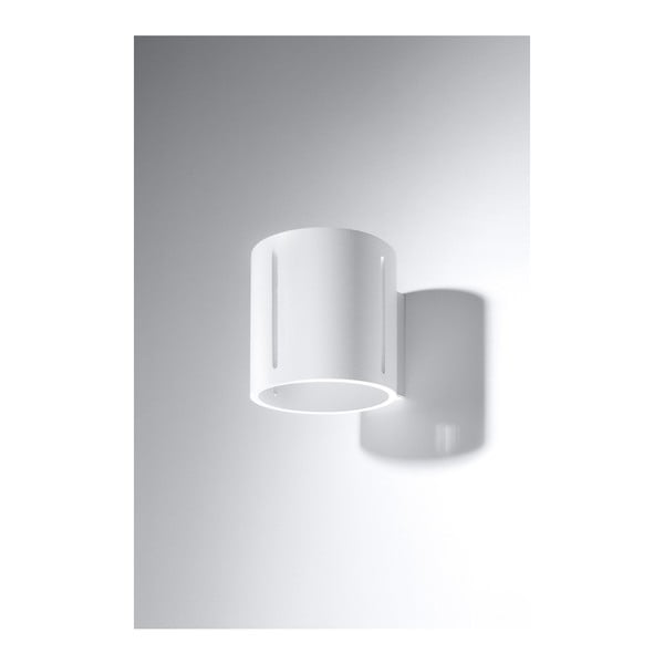 Biele nástenné svietidlo Nice Lamps Vulco