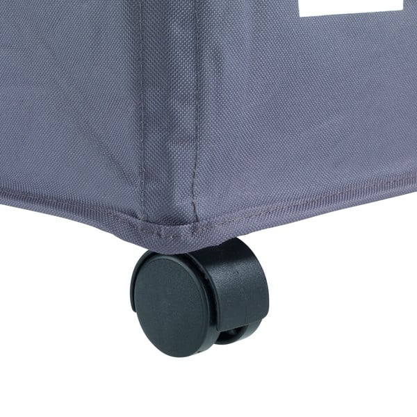 Sivý trojitý kôš na bielizeň Wenko TRIV, 117,6 l-image-3