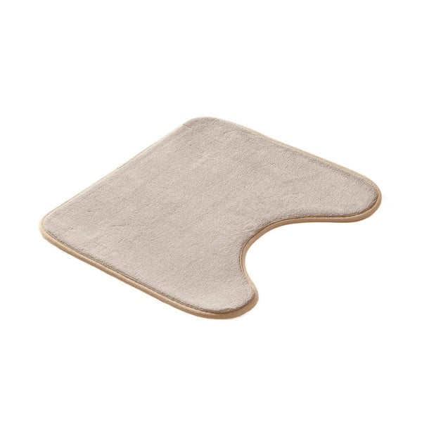 Béžová WC kúpeľňová predložka 45x45 cm Vitamine – douceur d'intérieur-image-2