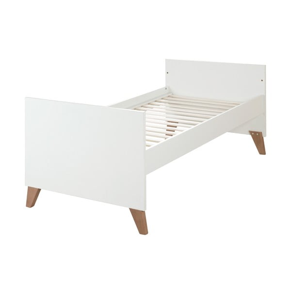 Postieľka v bielo-prírodnej farbe 70x140 cm Ole – Roba-image-4