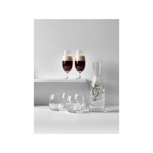 Sada 4 pohárov na vodu z krištáľového skla Bitz Fluidum, 530 ml-image-1