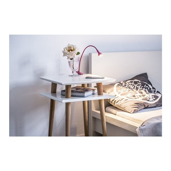 Tmavotyrkysový konferenčný stolík Ragaba Square, 43 × 43 cm-image-1