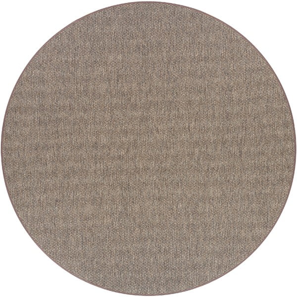 Hnedý okrúhly koberec ø 160 cm Bono™ - Narma