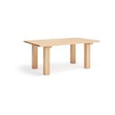 Jedálenský stôl s doskou z borovicového dreva 100x180 cm Banda – Teulat