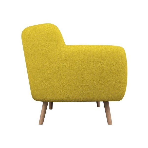 Žlté kreslo Kooko Home Pop-image-4