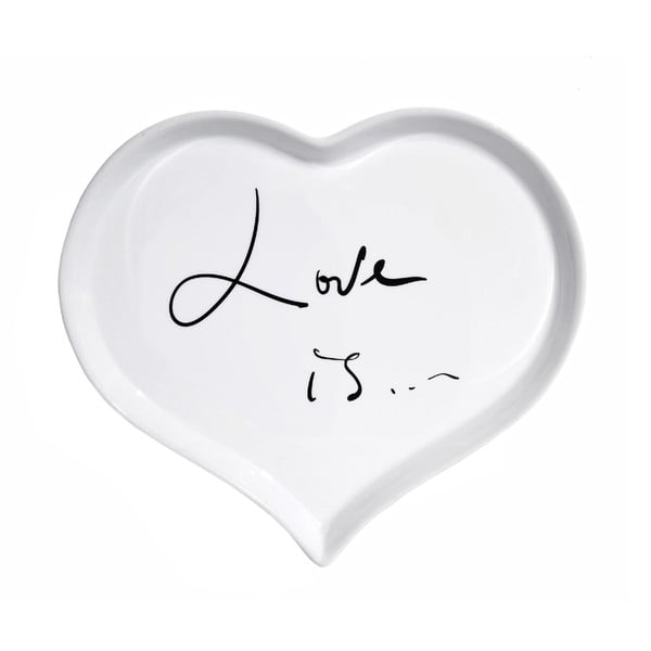 Porcelánový tanier We Love Home Love is