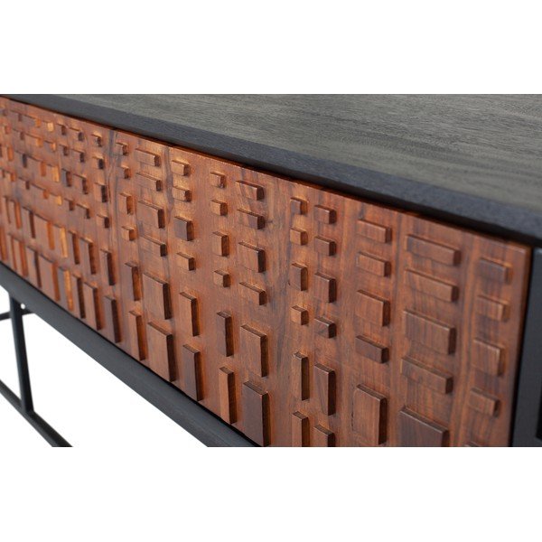 TV stolík z exotického dreva sheesham BePureHome-image-1
