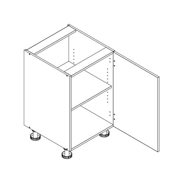 Dolná kuchynská skrinka (šírka 60 cm) Aden – STOLKAR-image-2