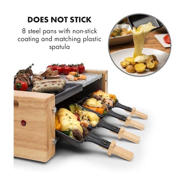 Elektrický gril na raclette Klarstein Chateaubriand Nuovo-image-4