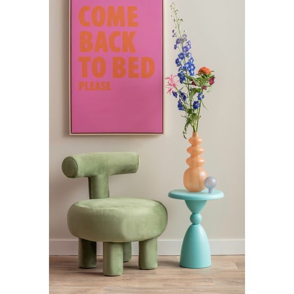 Kovový okrúhly odkladací stolík ø 34 cm Folly  – Leitmotiv-image-1