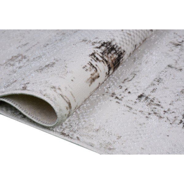 Krémovobiely/svetlohnedý prateľný koberec 80x150 cm Kahve – Vitaus-image-2