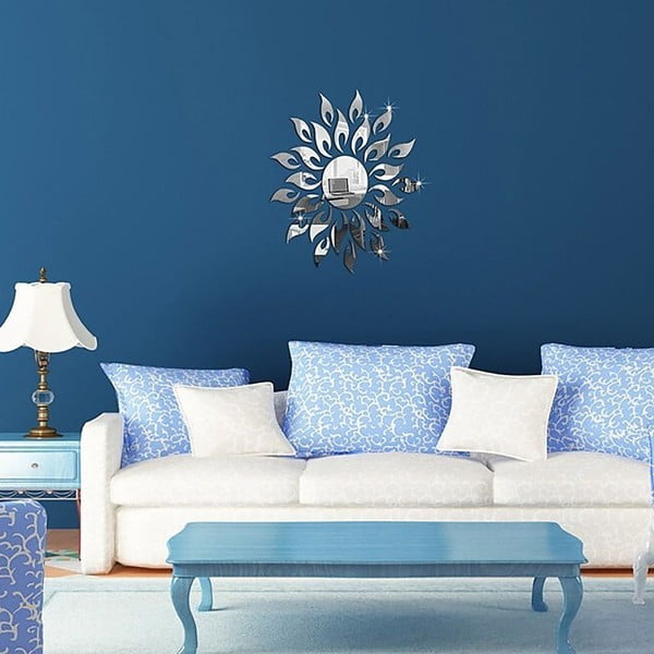 Nástenné nalepovacie zrkadlo Ambiance Sun-image-3