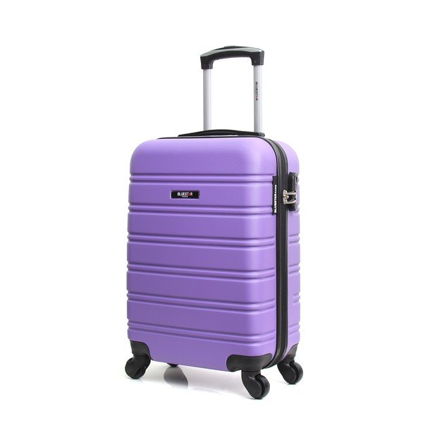 Fialový cestovný kufor na kolieskach Blue Star Bilbao, 35 l-image-1