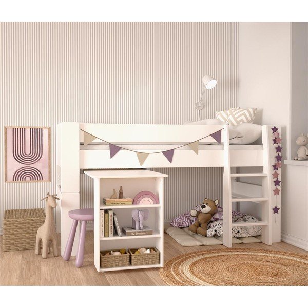 Detský písací stôl z borovicového dreva 92.5x56 cm Memphis - Tvilum-image-1