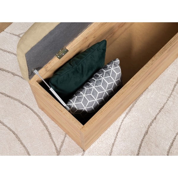 Lavica v béžovej a prírodnej farbe Kumo - Bobochic Paris-image-3