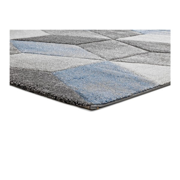 Modro-sivý koberec Universal Indigo Azul Robo, 140 × 200 cm-image-2