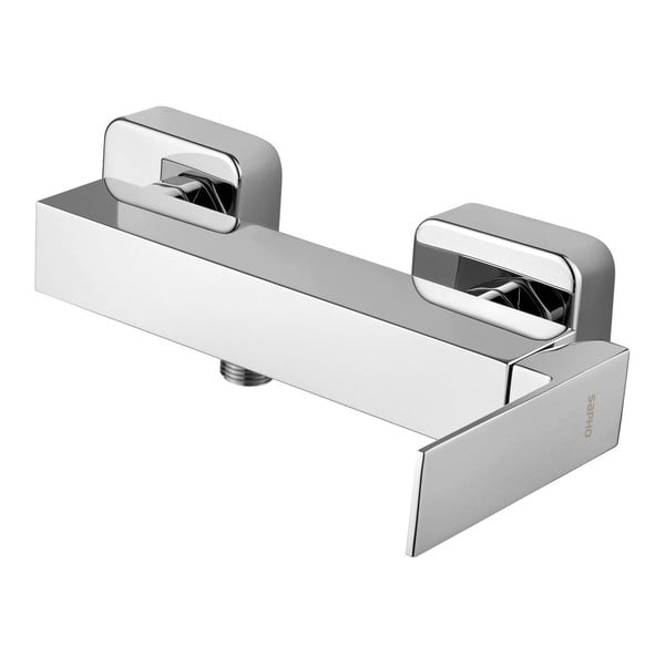 Nástenná sprchová batéria v lesklej striebornej farbe (1 výstup) Latus – Sapho