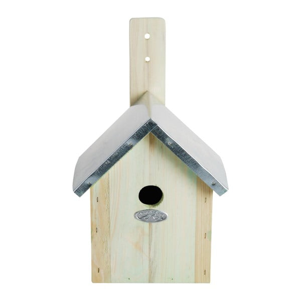 Búdka pre vtáčiky z borovicového dreva Esschert Design, 18 × 32 cm